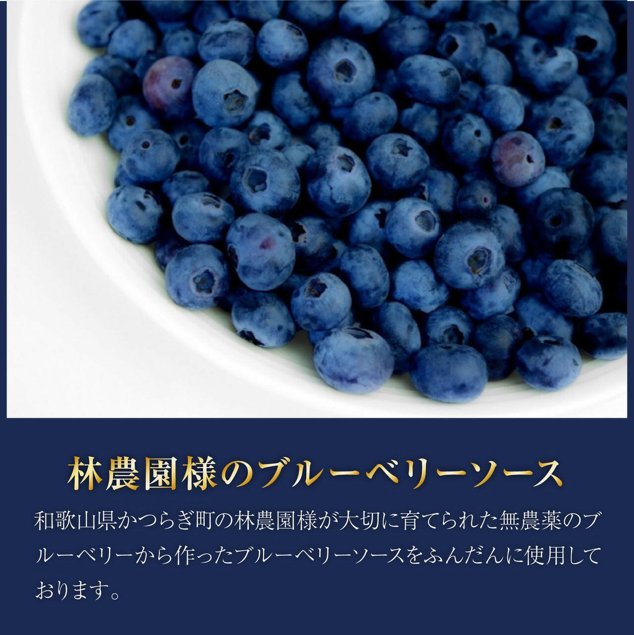 PREMIUMレアチーズふわふわパンケーキ3個入(ブルーベリー).